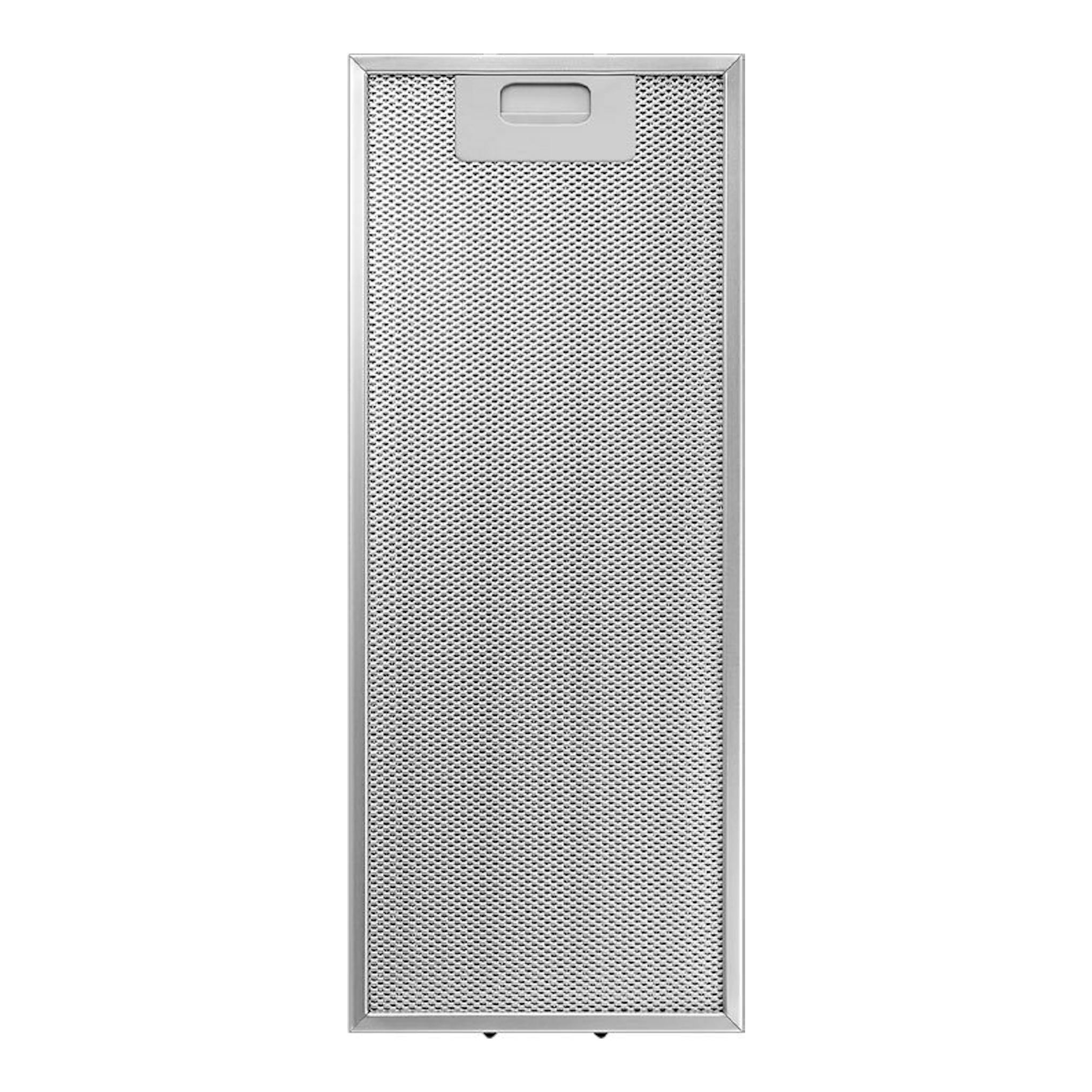 Campana telescópica Samsung NK24M1030IS/UR inox, vista frontal, con panel metálico perforado.