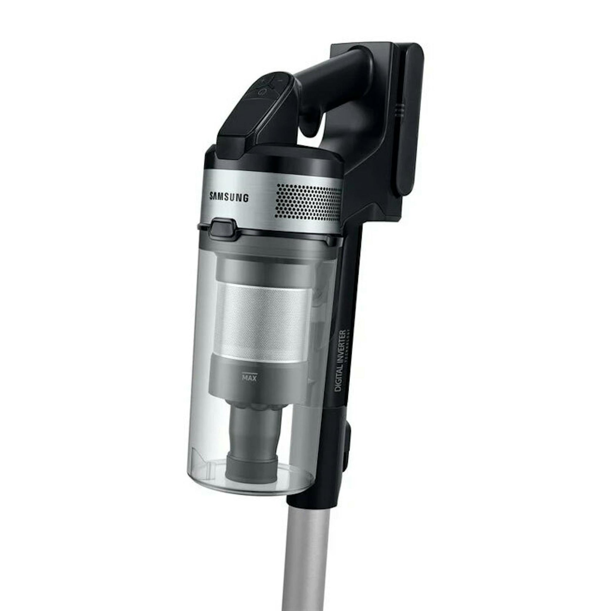 Aspirador sin cable Samsung VS15A60AGR5/WA negro con depósito transparente